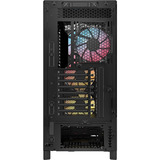Corsair  boîtier midi tower Noir | 4x USB-A | 1x USB-C | RGB | Verre Trempé