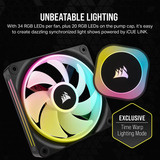 Corsair iCUE LINK H150i RGB Reconditionné, Watercooling Noir