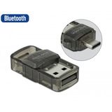 DeLOCK Adaptateur USB 2.0 Bluetooth 4.0 2-en-1 USB-C d'USB, Adaptateur Bluetooth 
