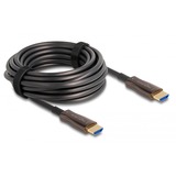 DeLOCK Câble HDMI actif optique Noir, 10 mètres, 8K