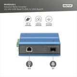 Digitus Convertisseur de média industriel 10/100/1000 Base-TX vers 1000 Base-FX, Media Converter 