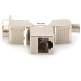 Digitus DN-93615-24 Module Keystone, Module de Keystone Argent/Blanc, Argent, Nickel, Zinc, -20 - 70 °C, 14 mm, 34 mm