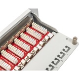 Digitus Panneau de brassage 10" DN-91612S-EA-G, 12 ports, Cat.6a Gris