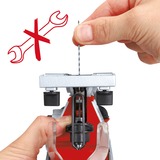 EINHELL TE-JS 18 Li - Solo scie sauteuse 1,82 kg Rouge, Noir, Rouge, Acier inoxydable, 45°, 8 cm, 1 cm, Batterie, 18 V