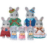 EPOCH Sylvanian Families - Ensemble de Fête Famille Lapin des Bois, Jouets de construction 