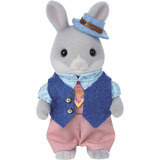 EPOCH Sylvanian Families - Ensemble de Fête Famille Lapin des Bois, Jouets de construction 
