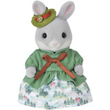 EPOCH Sylvanian Families - Ensemble de Fête Famille Lapin des Bois, Jouets de construction 