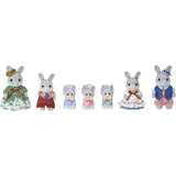 EPOCH Sylvanian Families - Ensemble de Fête Famille Lapin des Bois, Jouets de construction 