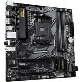 GIGABYTE B550M DS3H AC R2 Carte mère - Processeurs AMD Ryzen 5000, VRM 5+3 phases, jusqu'à 4733 MHz DDR4 (O.C.), 1x M.2 PCIe 4.0 + 1x M.2 PCIe 3.0, Wi-Fi 5, LAN 1 GbE, USB 3.2 Gen 1 carte mère socket AM4 VRM 5+3 phases, jusqu'à 4733 MHz DDR4 (O.C.), 1x M.2 PCIe 4.0 + 1x M.2 PCIe 3.0, Wi-Fi 5, LAN 1 GbE, USB 3.2 Gen 1, AMD, Emplacement AM4, AMD Ryzen 3000 Series, AMD Ryzen 4000 Series, AMD Ryzen 5000 Series, Emplacement AM4, DDR4-SDRAM, 128 Go