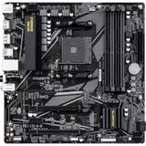 GIGABYTE B550M DS3H AC R2 Carte mère - Processeurs AMD Ryzen 5000, VRM 5+3 phases, jusqu'à 4733 MHz DDR4 (O.C.), 1x M.2 PCIe 4.0 + 1x M.2 PCIe 3.0, Wi-Fi 5, LAN 1 GbE, USB 3.2 Gen 1 carte mère socket AM4 VRM 5+3 phases, jusqu'à 4733 MHz DDR4 (O.C.), 1x M.2 PCIe 4.0 + 1x M.2 PCIe 3.0, Wi-Fi 5, LAN 1 GbE, USB 3.2 Gen 1, AMD, Emplacement AM4, AMD Ryzen 3000 Series, AMD Ryzen 4000 Series, AMD Ryzen 5000 Series, Emplacement AM4, DDR4-SDRAM, 128 Go
