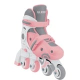 GLOBBER Learning Skates 2 en 1 Gr. 26-29, Rollers Rose