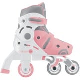 GLOBBER Learning Skates 2 en 1 Gr. 26-29, Rollers Rose