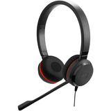 Jabra Evolve 20 SE Casque Avec fil Arceau Bureau/Centre d'appels USB Type-C / USB Type-A Noir  on-ear Noir, Avec fil, 150 - 7000 Hz, Bureau/Centre d'appels, 132 g, Casque, Noir