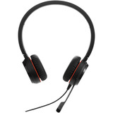 Jabra Evolve 20 SE Casque Avec fil Arceau Bureau/Centre d'appels USB Type-C / USB Type-A Noir  on-ear Noir, Avec fil, 150 - 7000 Hz, Bureau/Centre d'appels, 132 g, Casque, Noir