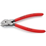 KNIPEX Pince coupante 72 11 160, pour plastique, Tenailles de cran Rouge