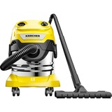 Kärcher WD 4 SV-20, Aspirateur sec/humide Jaune/en acier inoxydable