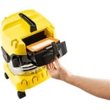 Kärcher WD 4 SV-20, Aspirateur sec/humide Jaune/en acier inoxydable