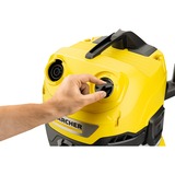 Kärcher WD 4 SV-20, Aspirateur sec/humide Jaune/en acier inoxydable