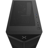 Krux Astral boîtier midi tower Noir | 1x USB-A | 2x USB-C | RGB | Verre Trempé