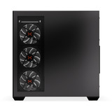 Krux EXO boîtier midi tower Noir | 2x USB-A | 1x USB-C | RGB | Verre Trempé