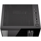 Krux EXO boîtier midi tower Noir | 2x USB-A | 1x USB-C | RGB | Verre Trempé