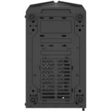 Krux  boîtier midi tower Noir | 1x USB-A | 2x USB-C | RGB | Verre Trempé