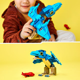 LEGO Bébé dinosaure Jurassic World Pteranodon, Jouets de construction Jeu de construction, 7 an(s), Plastique, 373 pièce(s), 425 g