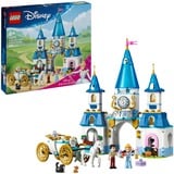 LEGO Disney Princess - Château de Cendrillon et calèche, Jouets de construction 43275