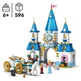 LEGO Disney Princess - Château de Cendrillon et calèche, Jouets de construction 43275