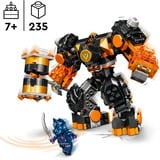 LEGO Ninjago - Le robot élémentaire de la terre de Cole, Jouets de construction 71806