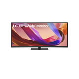 LG UltraWide 34U650A-B 34" Moniteur incurvé Noir, 1x DisplayPort, 2x HDMI, 2x USB-C, 3x USB-A, 1x RJ-45, 86,4 cm (34"), 3440 x 1440 pixels, Wide Quad HD, LCD, 5 ms, Noir