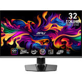 MSI MPG 321URXDE QD-OLED 31.5" 4K Ultra HD Moniteur gaming Noir, 1x DisplayPort, 2x HDMI, 1x USB-C, 2x USB-A, 240 Hz, 80 cm (31.5"), 3840 x 2160 pixels, 4K Ultra HD, QD-OLED, 1 ms, Noir