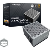 Montech CENTURY II 1200 alimentation modulaire 1200 watt Argent, 1x 12V-2x6, 6x PCIe
