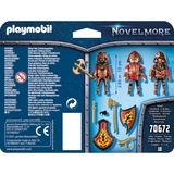 PLAYMOBIL Novelmore - 3 combattants Burnham Raiders, Jouets de construction 70672
