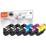 Peach PI200-774 cartouche d'encre 6 pièce(s) Compatible Rendement élevé (XL) Noir, Cyan, Magenta, Photo noire, Jaune Rendement élevé (XL), 13 ml, 8,5 ml, 560 pages, 6 pièce(s), Multi pack