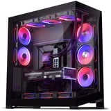 Phanteks NV9 MK2 ARGB boîtier big tower Noir | 2x USB-A | 1x USB-C | RGB | Verre Trempé