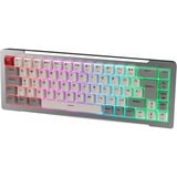 RAIJINTEK MGA-68 RGB clavier gaming Argent, Layout DE (QWERTZ), Hejin Magnetic Yellow, 65%