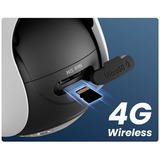 Reolink Go Series G440+ Panneau Solaire 2, Caméra de surveillance Blanc/Noir