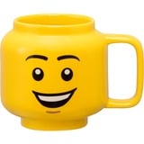 Room Copenhagen Mug LEGO en céramique - Joyeux garçon, petit, Coupe Jaune