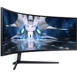 SAMSUNG LS49AG954NU 124,5 cm (49") 5120 x 1440 pixels 5K Ultra HD LCD Noir, Blanc, Moniteur gaming Noir, 124,5 cm (49"), 5120 x 1440 pixels, 5K Ultra HD, LCD, 1 ms, Noir, Blanc