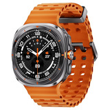 Samsung Galaxy Watch Ultra 3,81 cm (1.5") AMOLED 47 mm Numérique 480 x 480 pixels Écran tactile 4G Gris, Titane Wifi GPS (satellite), Smartwatch 3,81 cm (1.5"), AMOLED, Écran tactile, 64 Go, GPS (satellite), 60,5 g