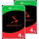 Seagate IronWolf NAS 2 x 4 TB Bundle, Disque dur 