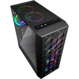 Sharkoon RGB HEX, Boîtier PC Noir