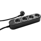Shelly Multiprise Power Strip 4 Gen4 Noir