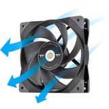 Thermaltake SWAFAN GT12 Ventilateur de refroidissement PC TT Premium Edition ventilateur de boîtier 120 x 120 x 25 mm, PWM