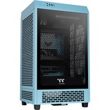 Thermaltake The Tower 200 boîtier mini tower Turquoise | 2x USB-A | 1x USB-C | Window