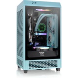 Thermaltake The Tower 200 boîtier mini tower Turquoise | 2x USB-A | 1x USB-C | Window