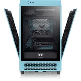 Thermaltake The Tower 200 boîtier mini tower Turquoise | 2x USB-A | 1x USB-C | Window