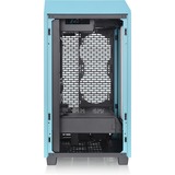 Thermaltake The Tower 200 boîtier mini tower Turquoise | 2x USB-A | 1x USB-C | Window
