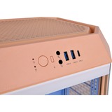 Thermaltake The Tower 300 boîtier mini tower Pêche | 3x USB-A | Window